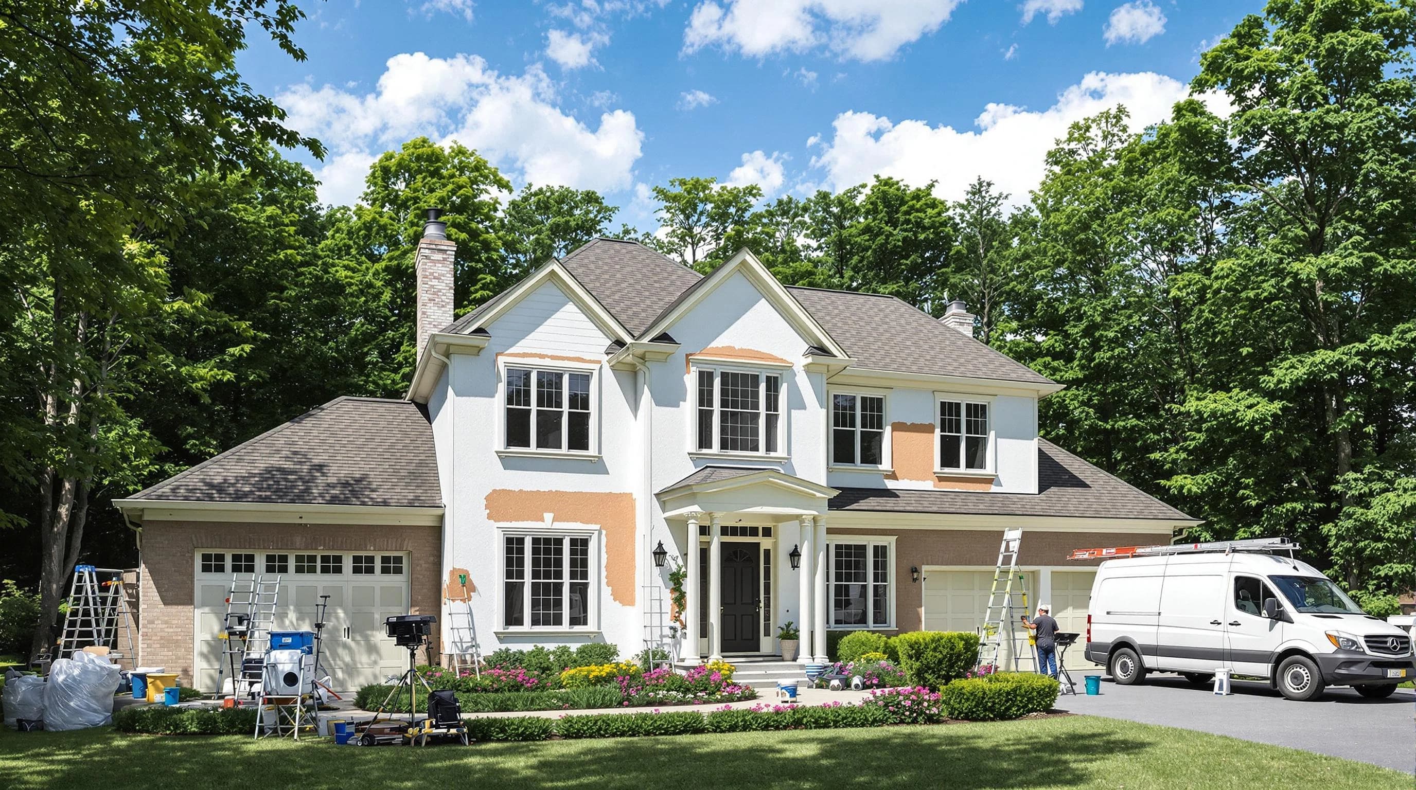 Tempe House Painters painting equipment